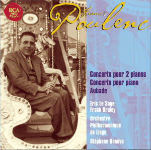 Poulenc : Concerto pour 2 pianos – Concerto pour piano – Aubade