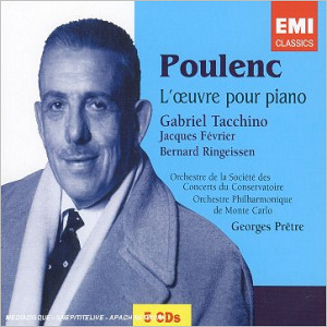 Poulenc – L’œuvre pour piano – Gabriel Tacchino